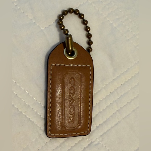 Coach Handbags - Coach Brown Hang Tag 1x2.5